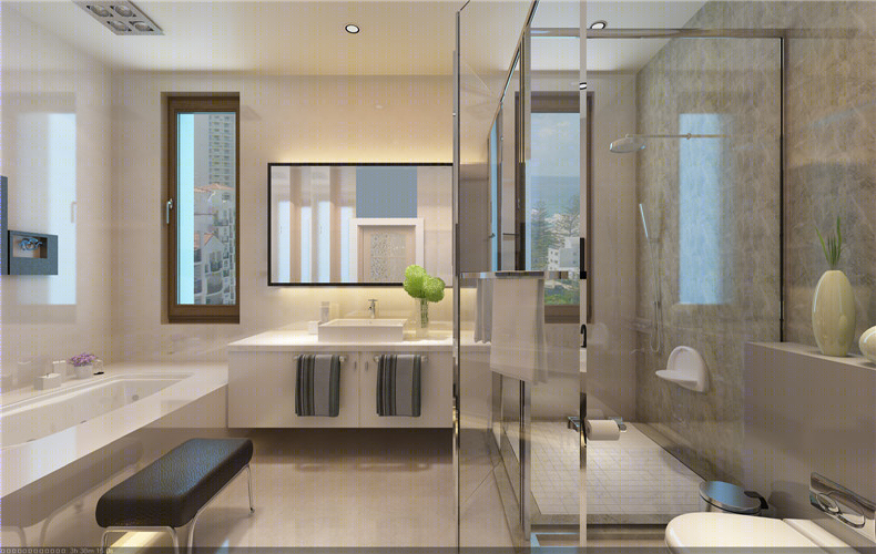 600平米中铁生态城混搭风格别墅装修案例-3