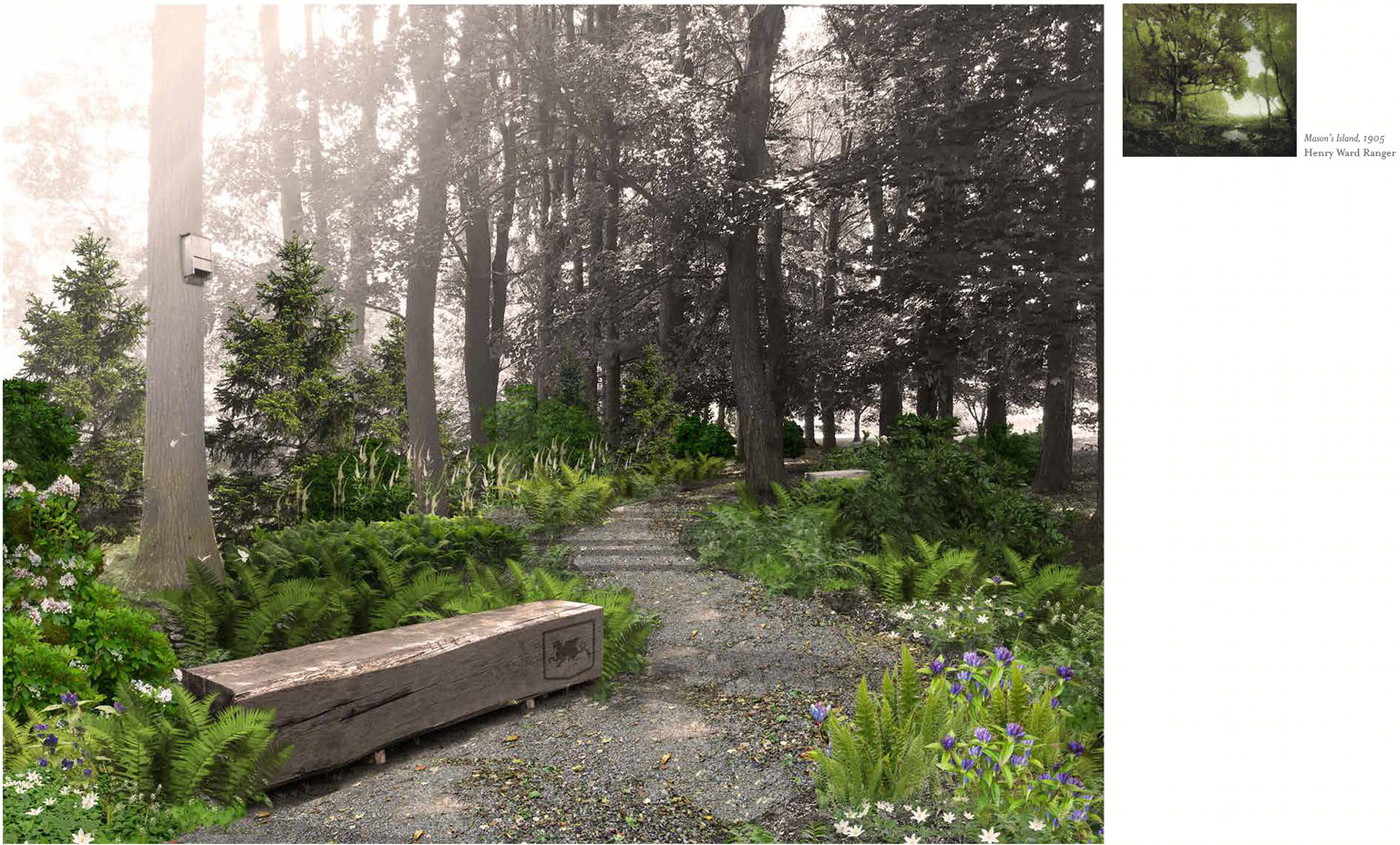 艺术家步道 | 美国康涅狄格州博物馆景观总体规划-37