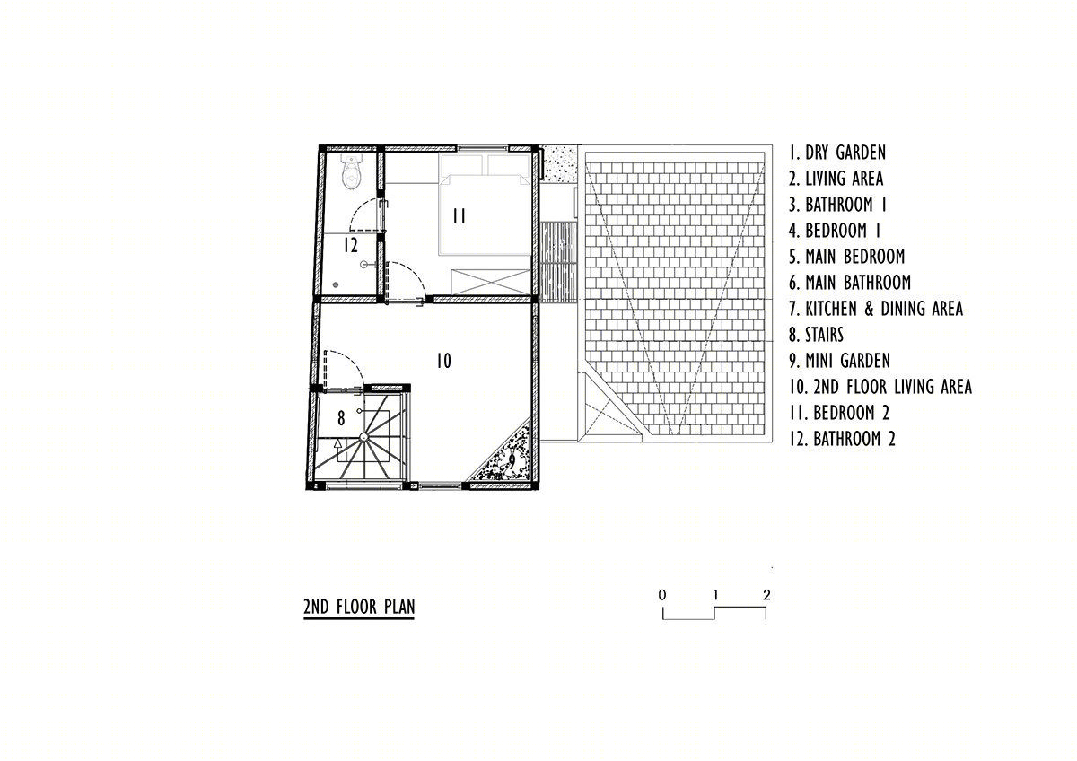 印度尼西亚，雅加达，“双胞胎”住宅  DELUTION-22