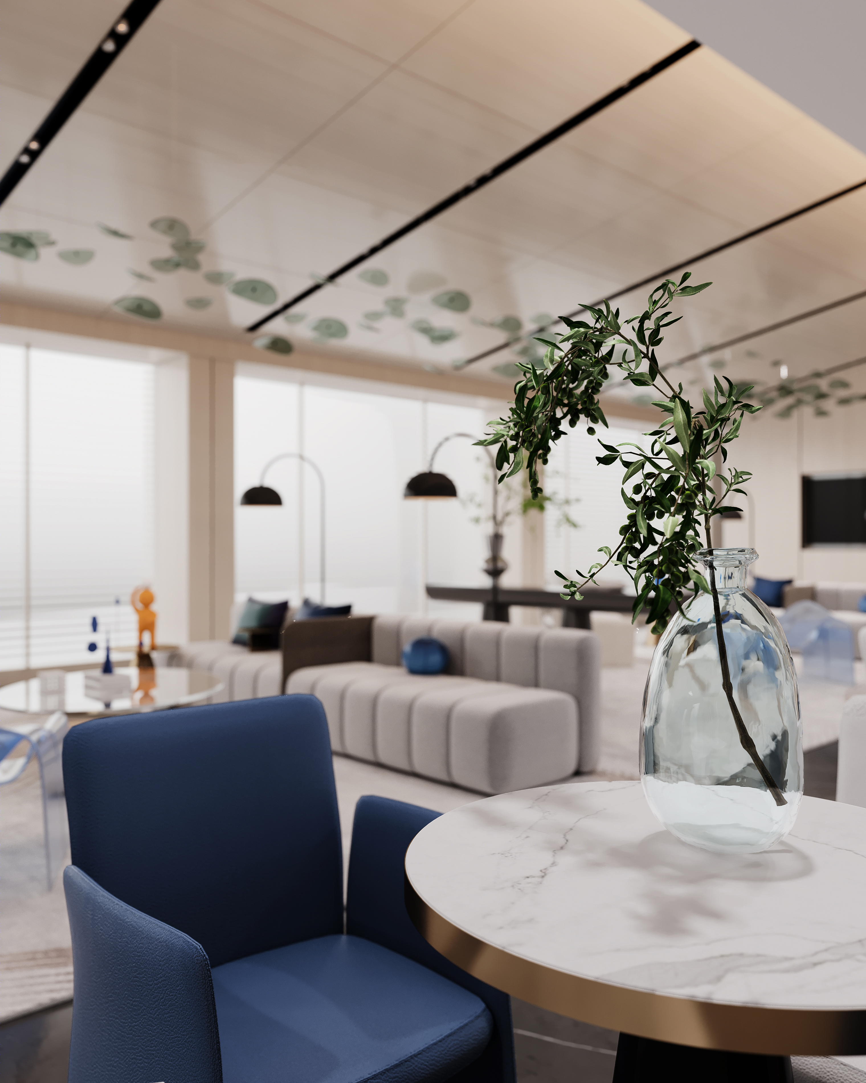 现代简约风工装改造，打造舒适办公环境-96