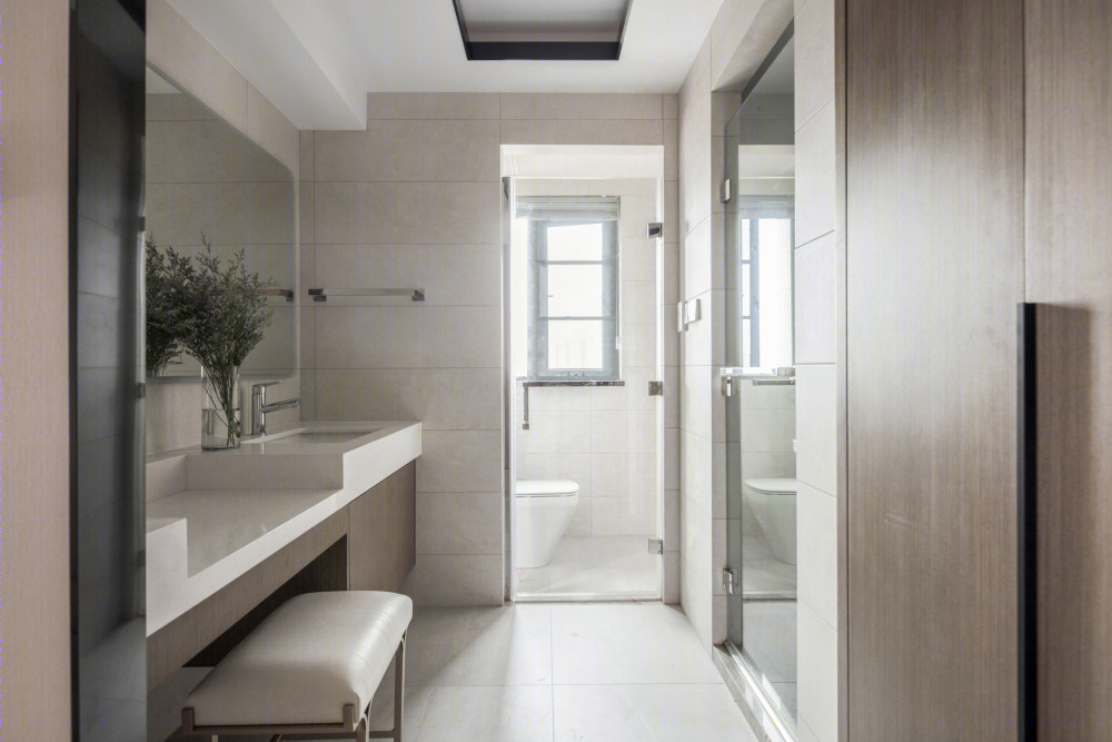 130㎡轻奢素雅风婚房，90 后精致空间设计典范-18