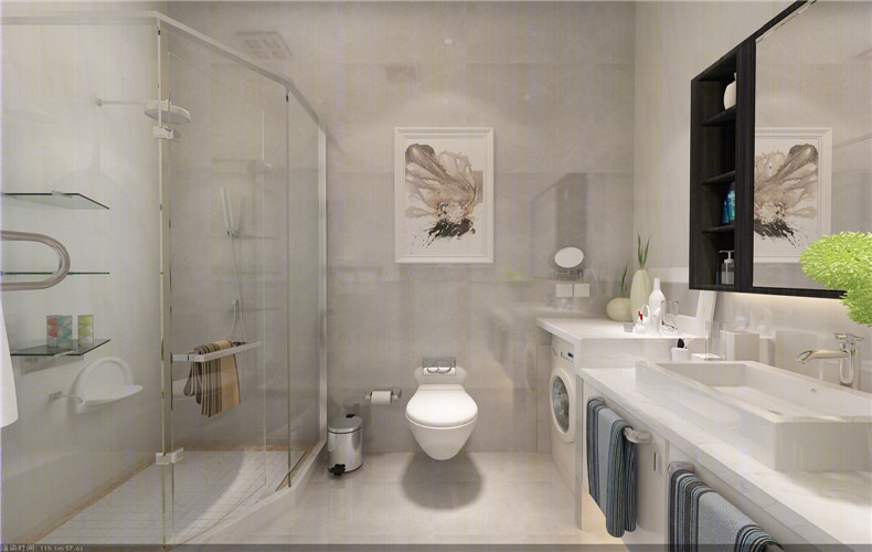 600平米中铁生态城混搭风格别墅装修案例-6