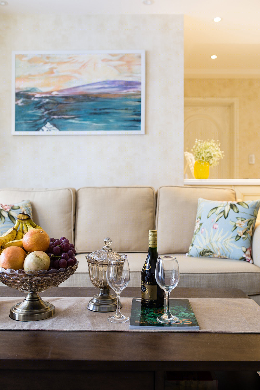 暖色海洋 | 混搭风格的浪漫小屋-9