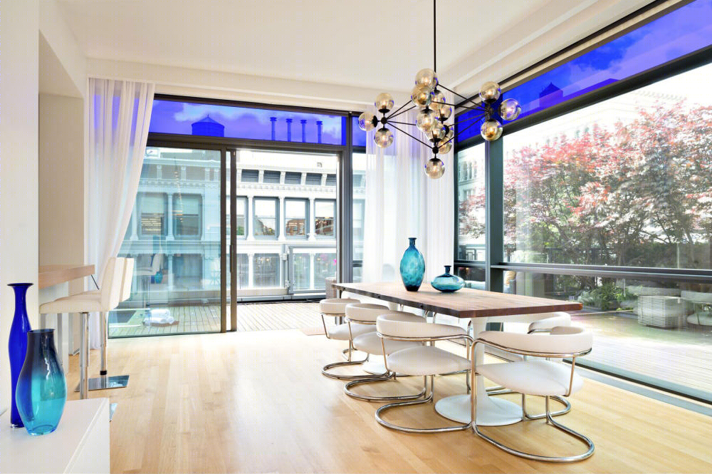 纽约 40 Mercer 豪华别墅 | 现代风格璀璨瑰宝-14