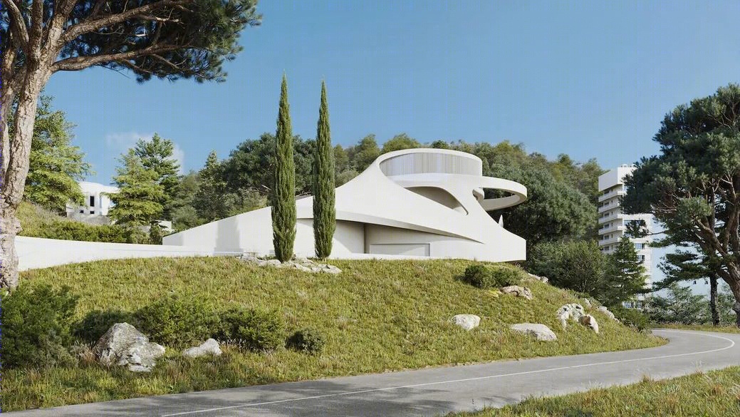 索契有机未来派别墅丨俄罗斯丨Niko Architect-4