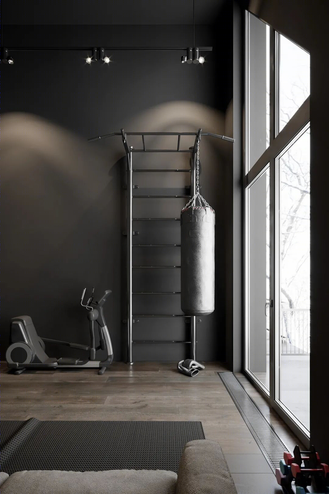 灰色与原木的优雅韵律丨Konstantin Kildinov-50