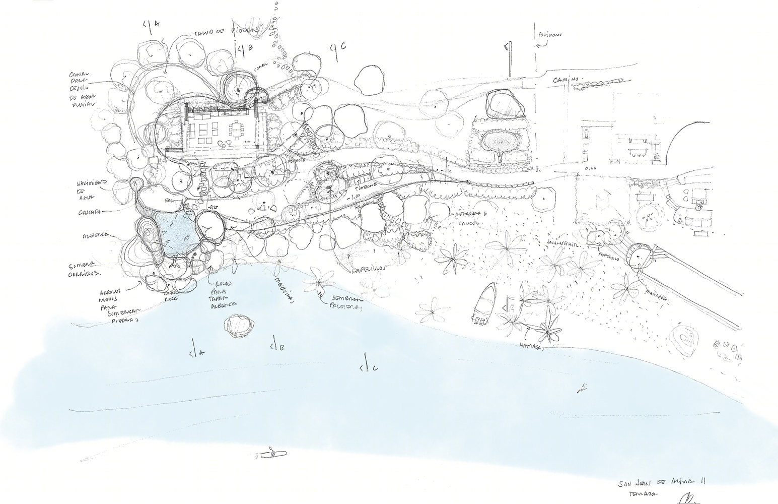 墨西哥岩石上的生态家园-62
