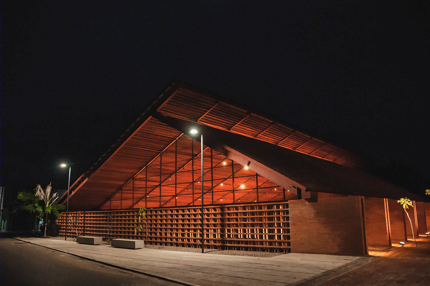 Casa de la Cultura, Nacajuca, Tabasco // Night-0