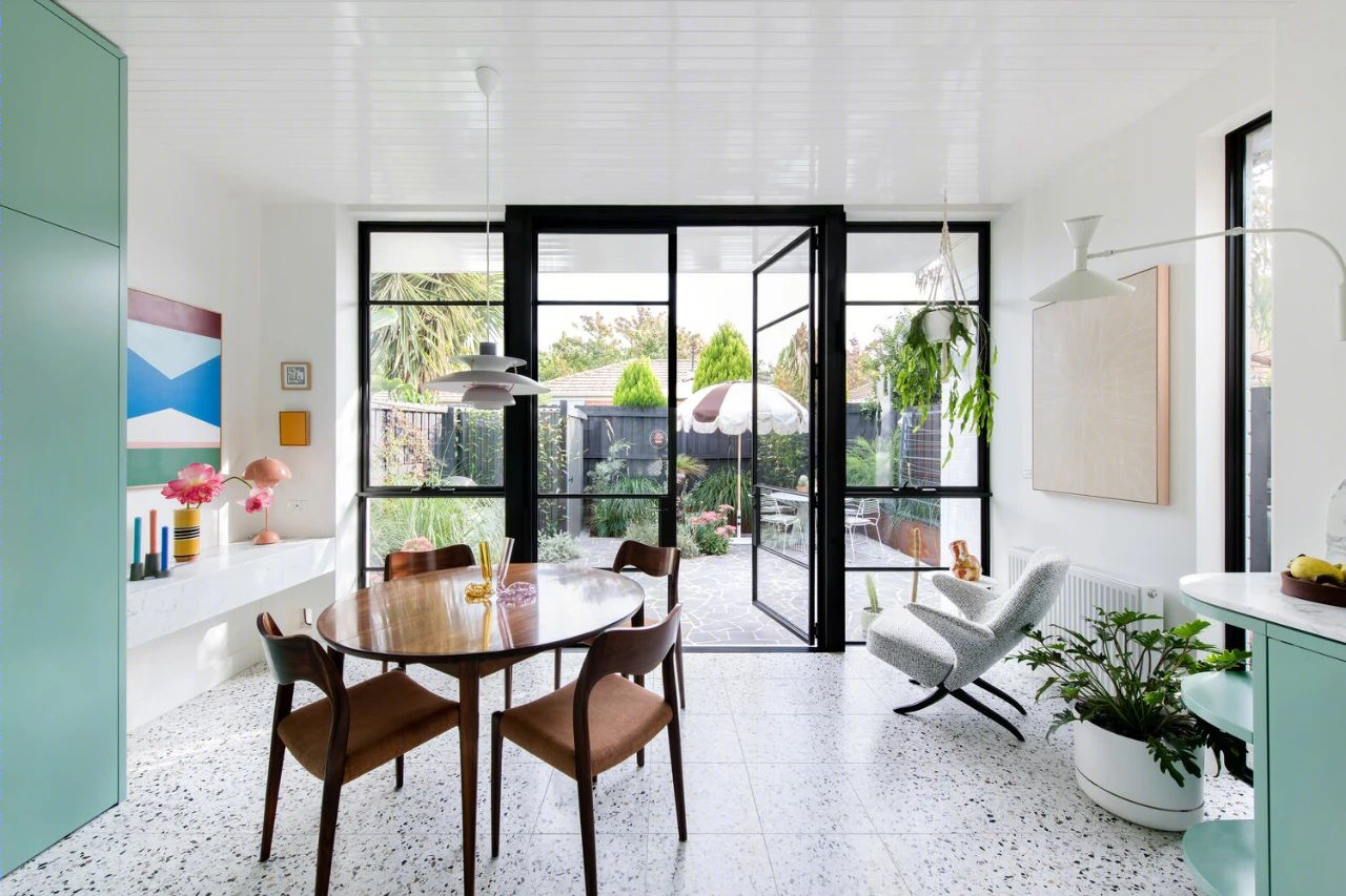 蒂芙尼蓝邂逅猫咪 · Flemington House 翻新设计丨澳大利亚丨Lisa Breeze Architect Design-6