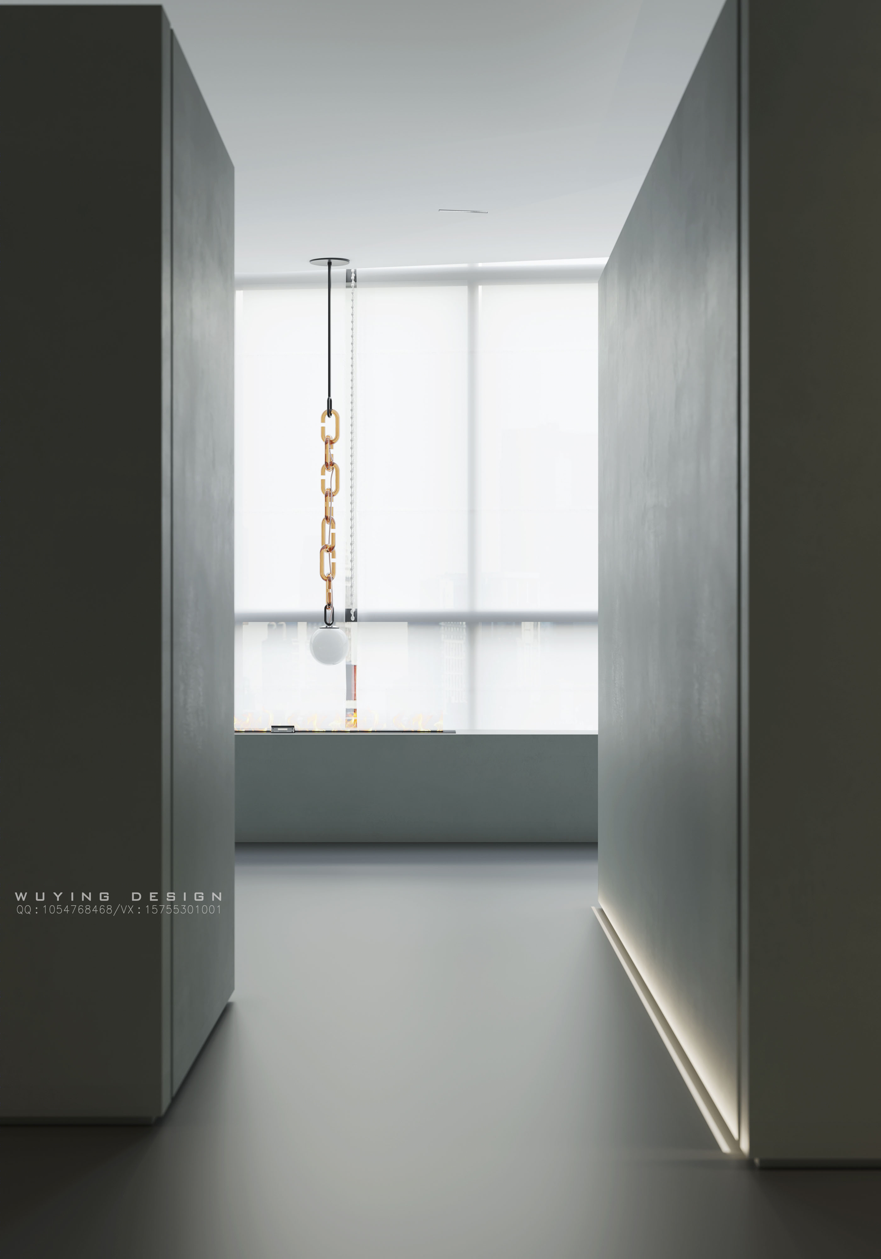 极简主义公寓设计丨宏约深美-4