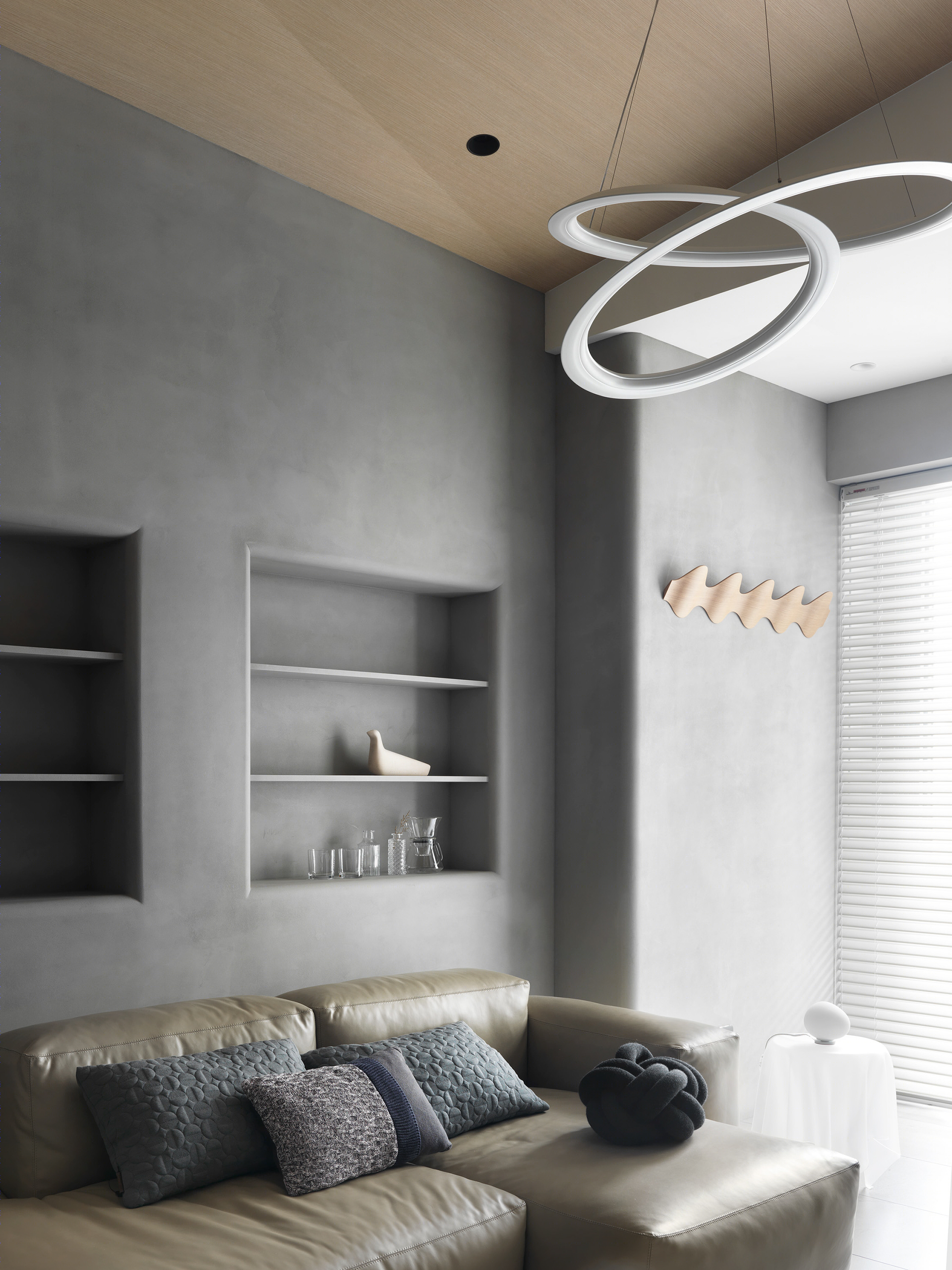 简约水泥色住宅丨十幸制作-8