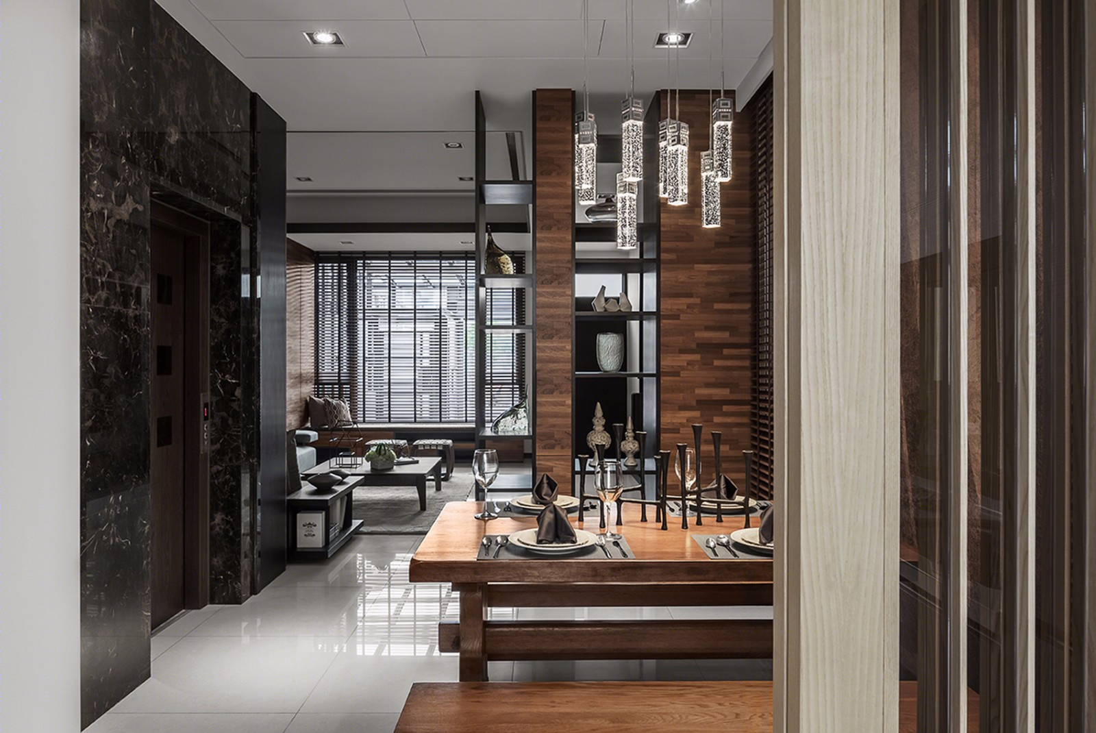 YS 暘升国际室内设计 | 自然光感别墅，洗涤人心-9