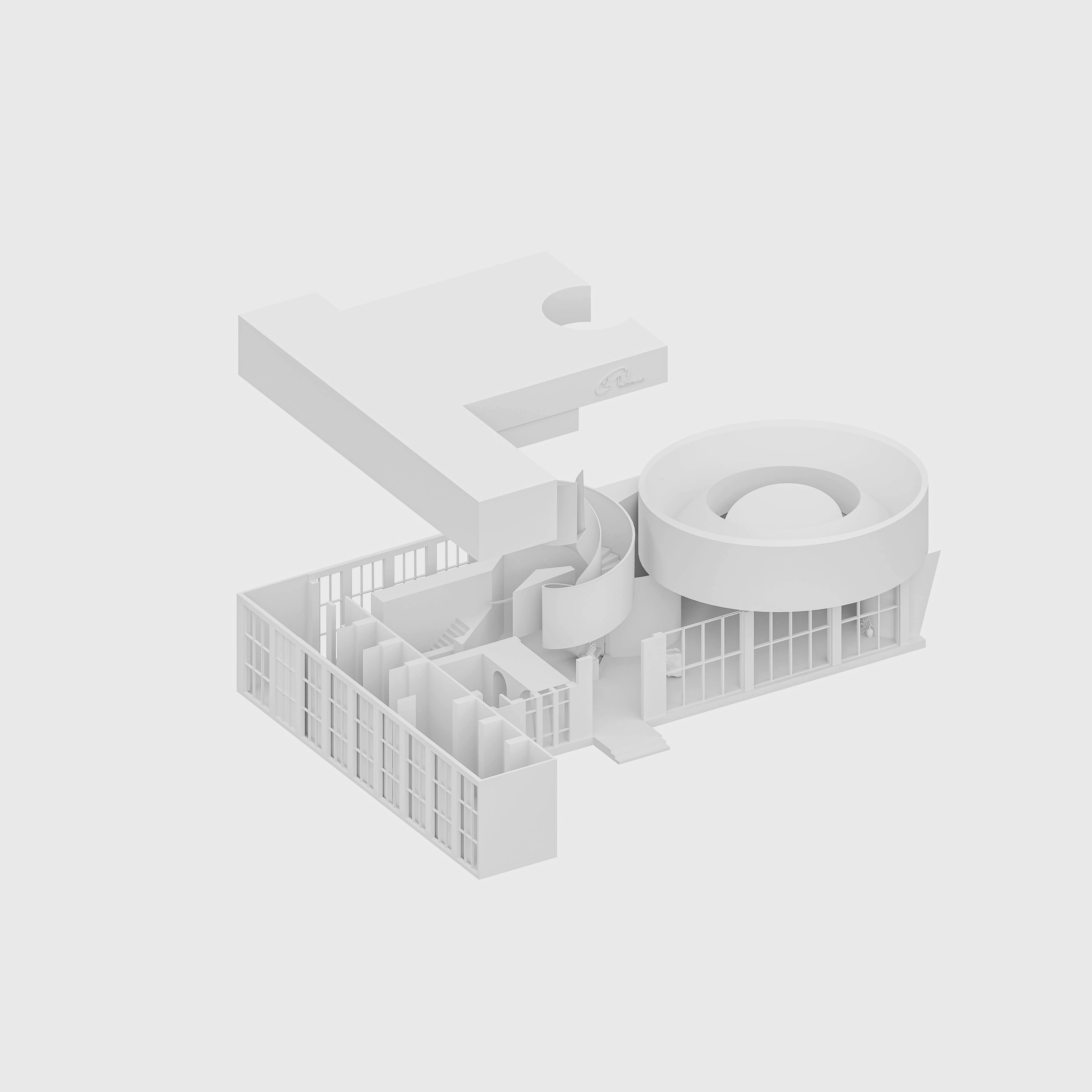 虚拟 3D 概念展厅丨个人-57