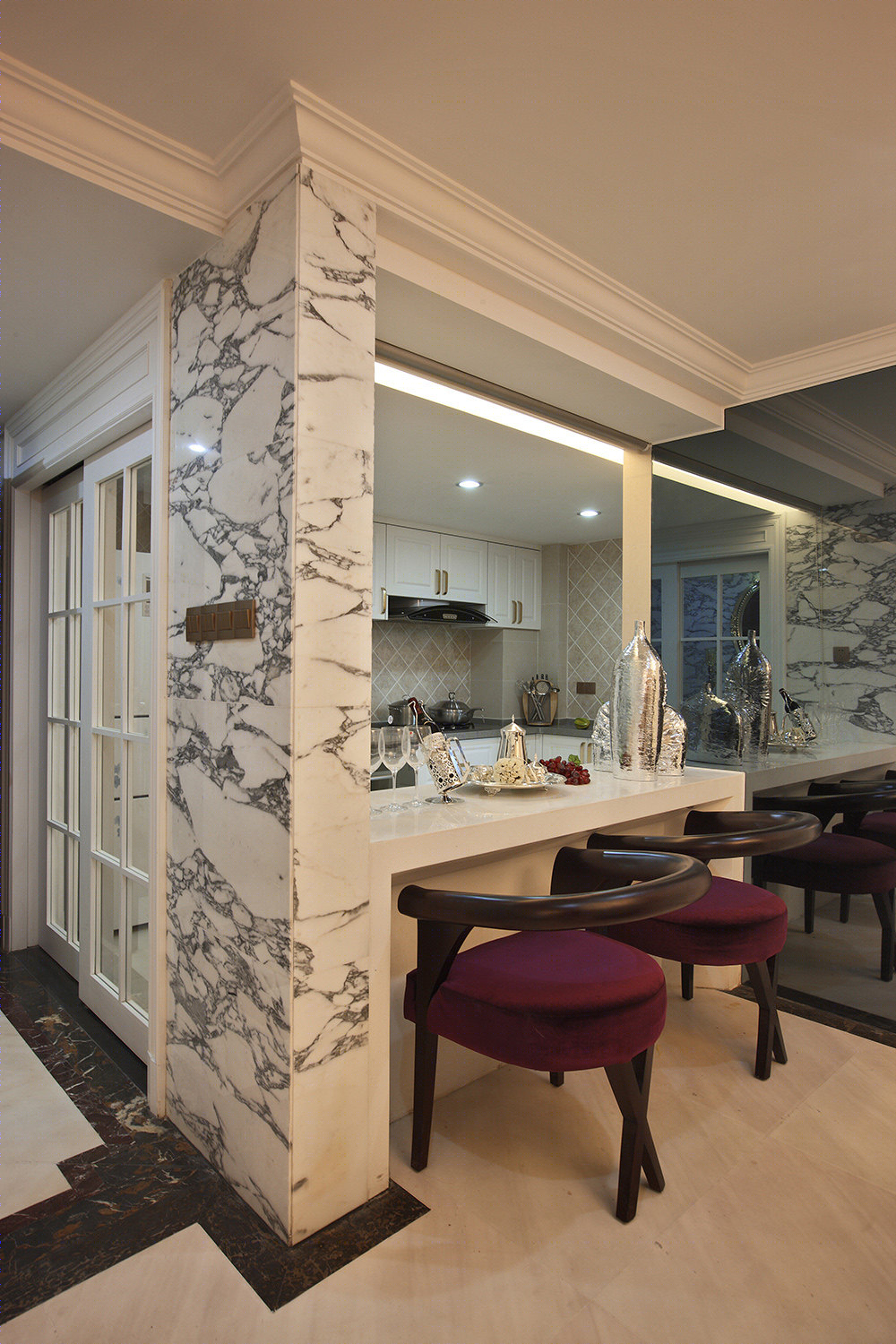 广东江门怡福花园欧式样板房-6