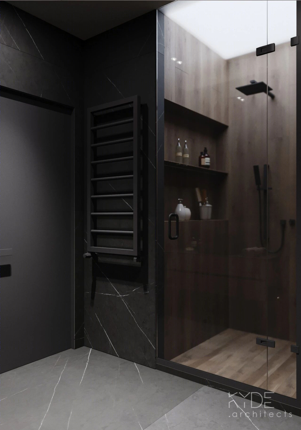 原木极简，KYDE architects 打造永恒黑白灰生活空间-20