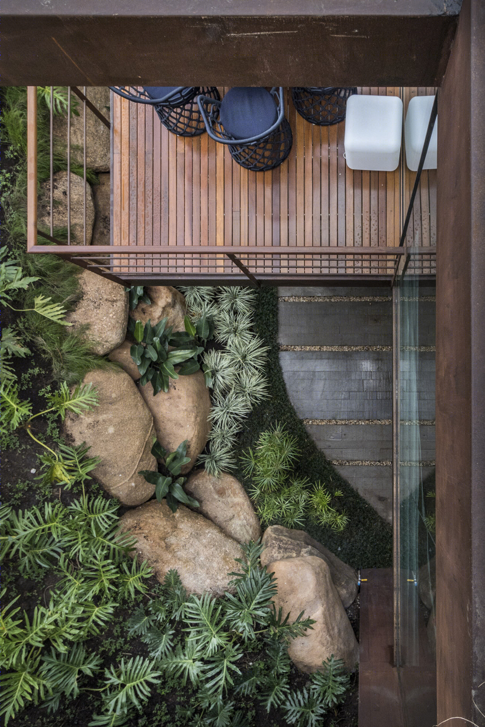 巴西新汉堡农场别墅,融入自然的现代生活空间-22
