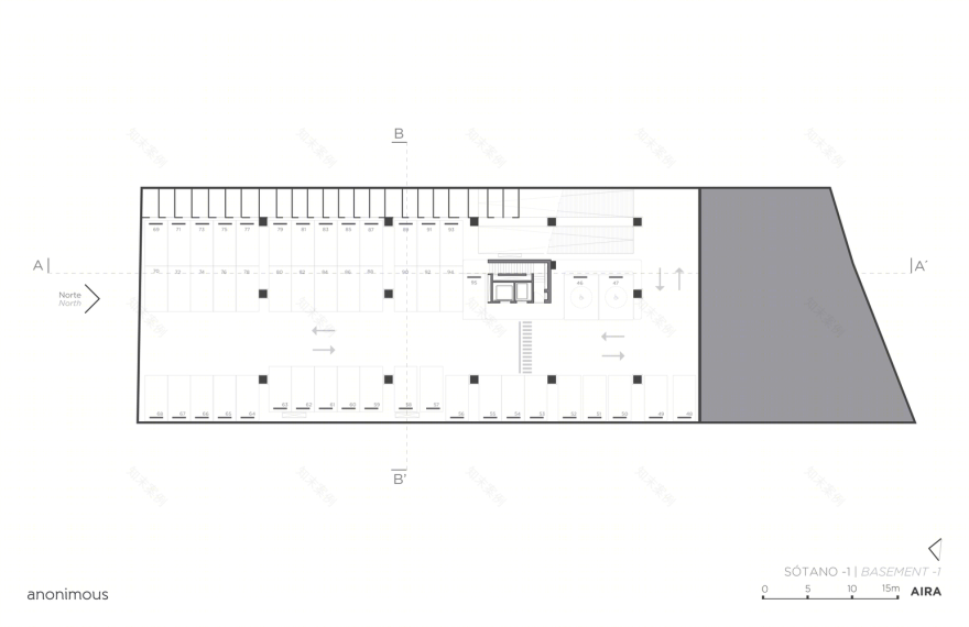 墨西哥 Querétaro 市 AIRA 公寓楼——垂直绿化与私密空间的融合-77