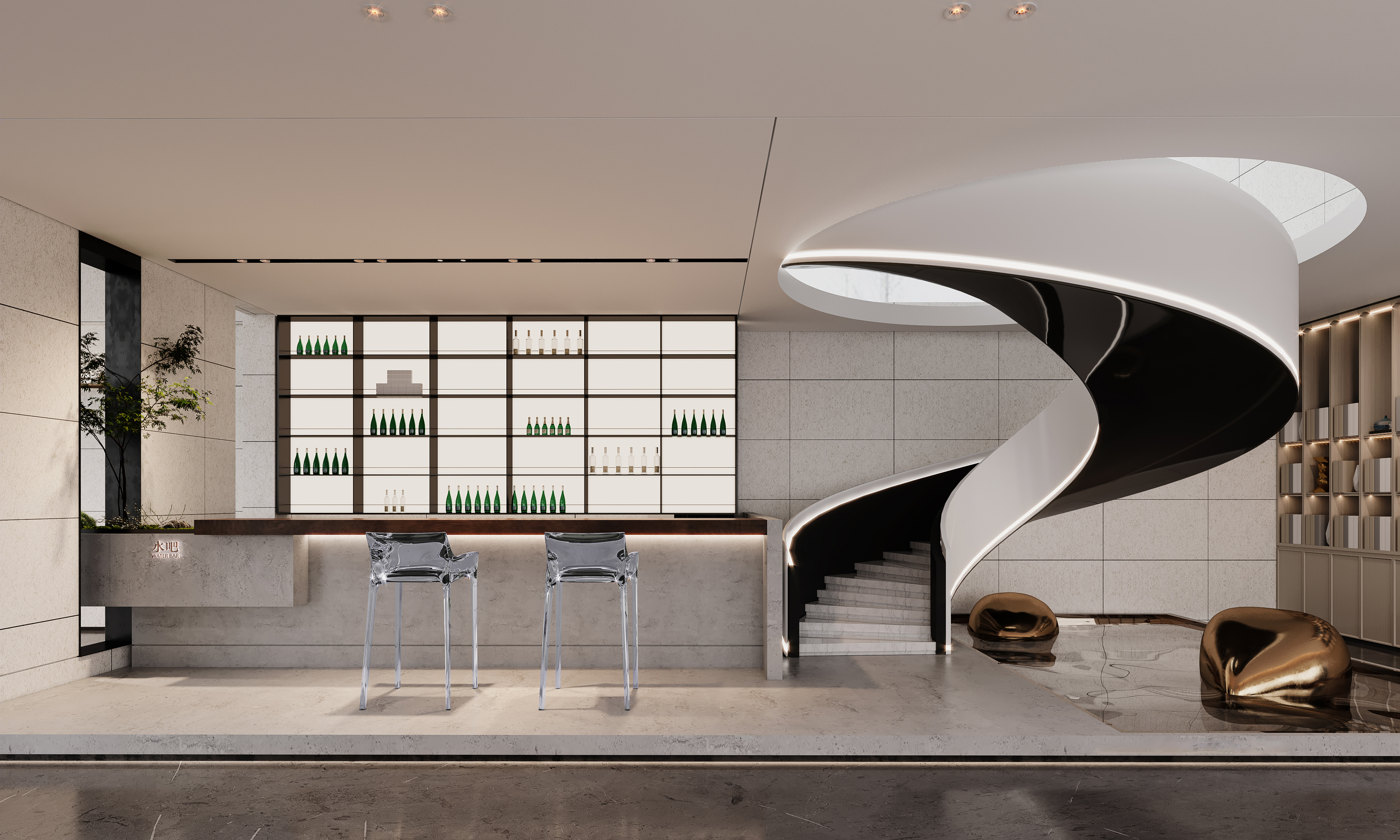 现代简约风工装改造，打造舒适办公环境-97