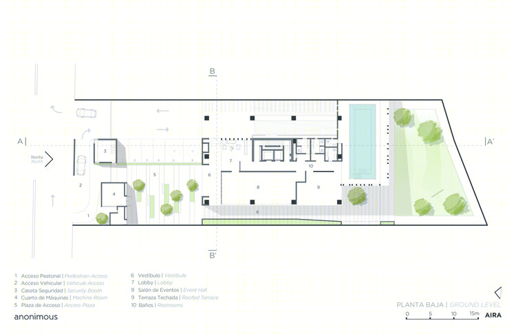 墨西哥 Querétaro 市 AIRA 公寓楼——垂直绿化与私密空间的融合-78