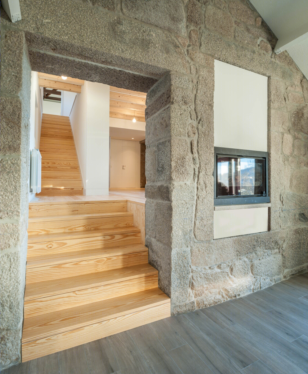 葡萄牙 Airães 村 19 世纪乡村住宅的现代改造-14