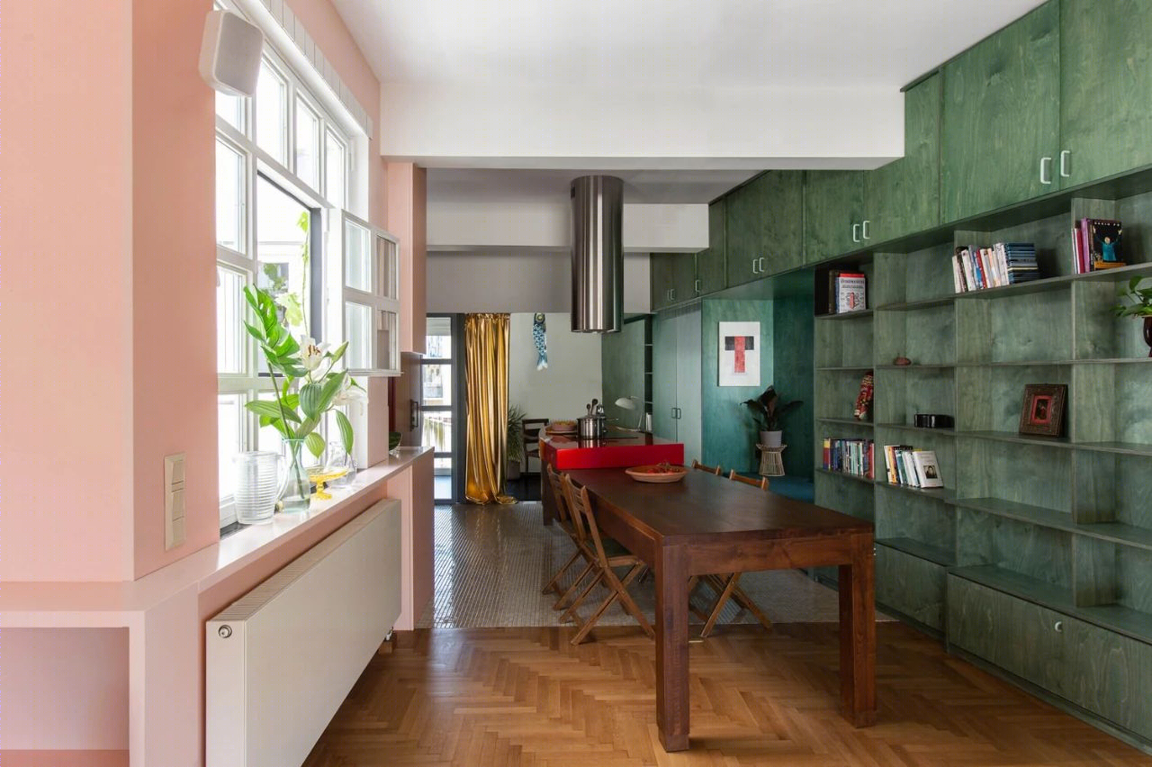 色彩斑斓的雅典公寓丨秘鲁伊卡-15