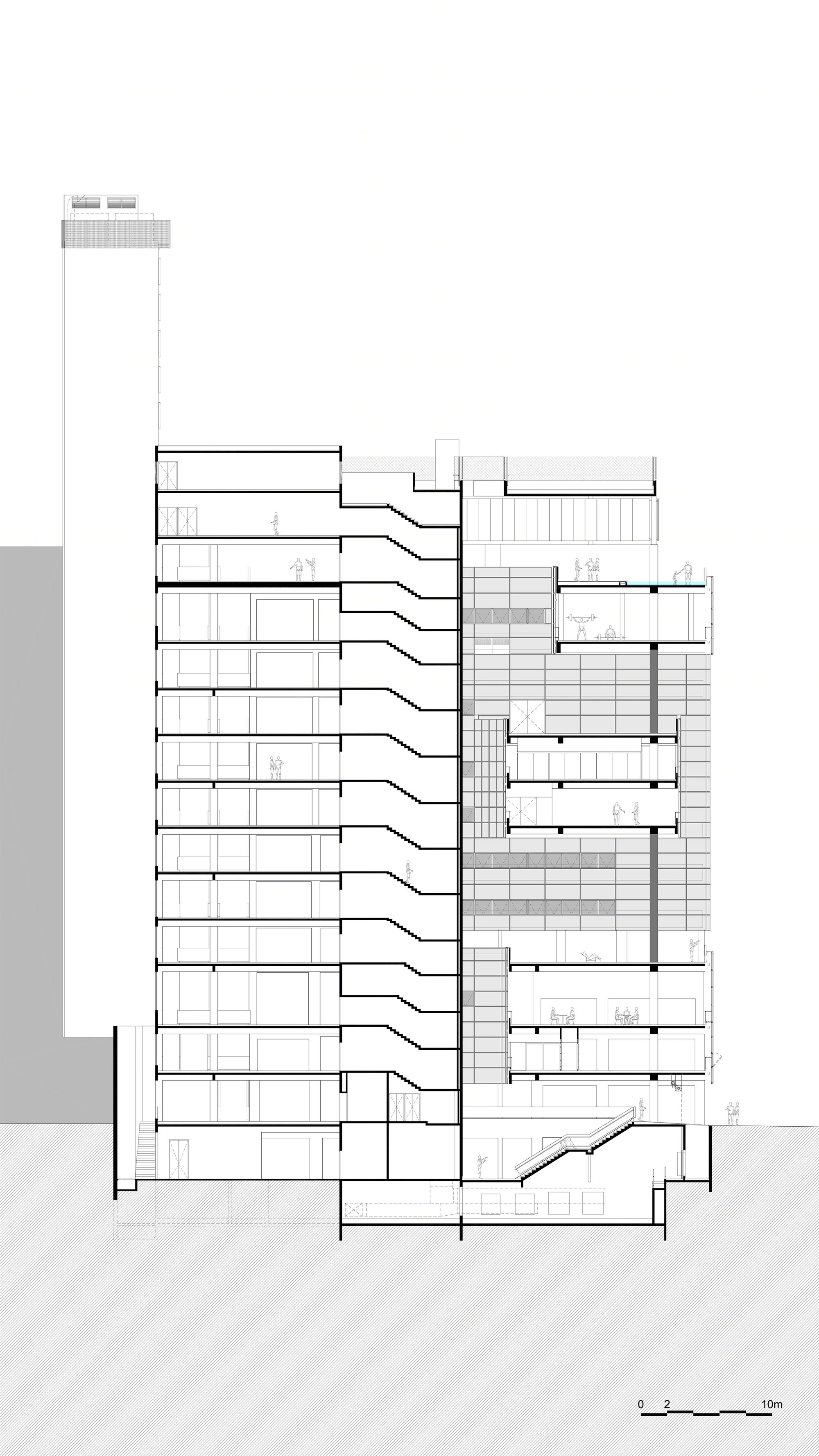 巴西圣保罗 SESC 24 de Maio 城市更新项目-87