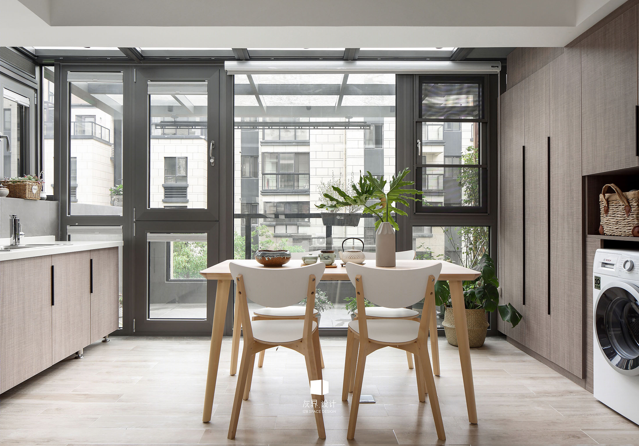 《灰界 DESGIN·实景》现代简约风打造 158㎡四居室舒适生活-29