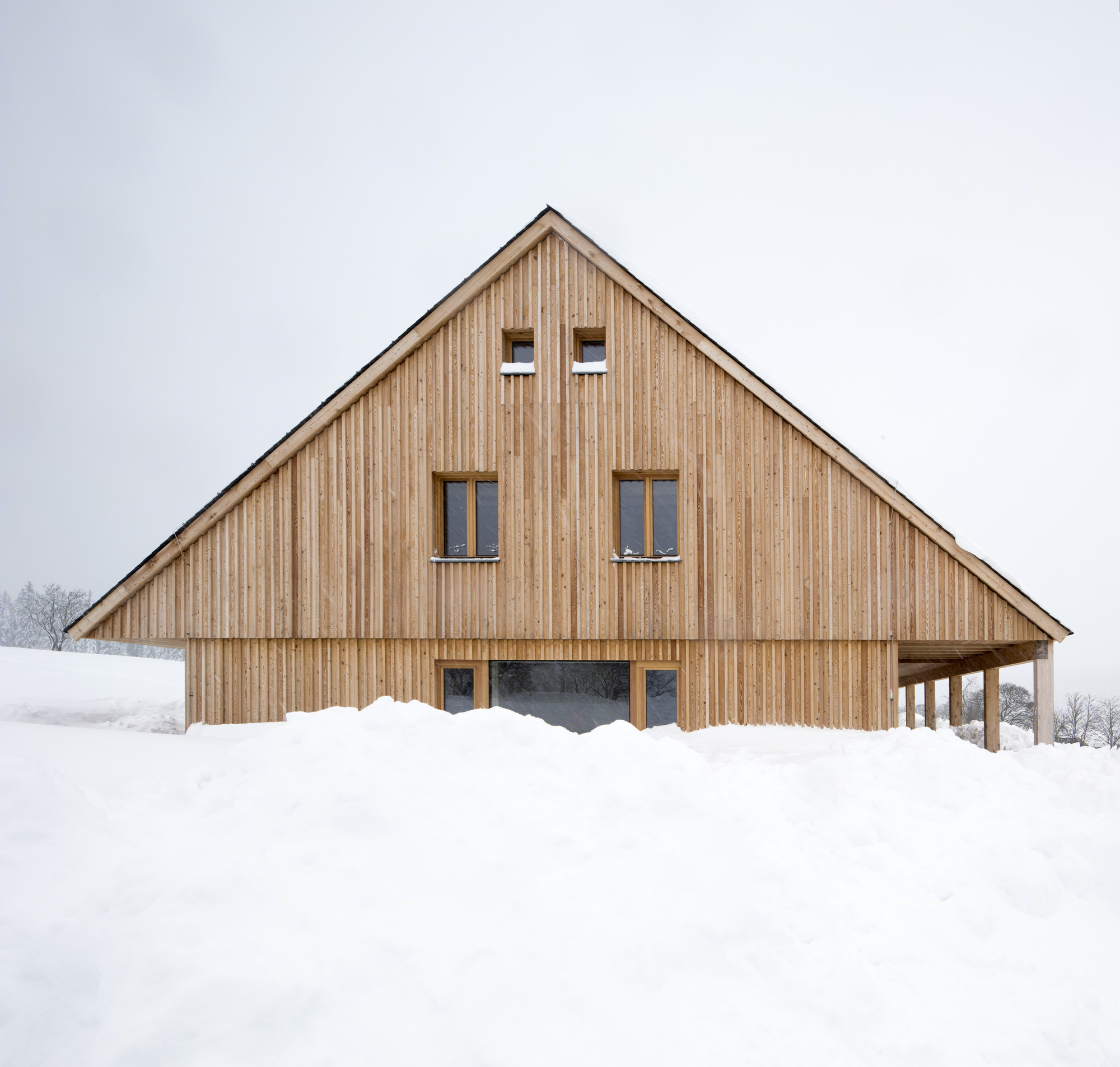 triarchitekti 丨别墅建筑丨 Mountain Chalet in the Šumava National Park-16