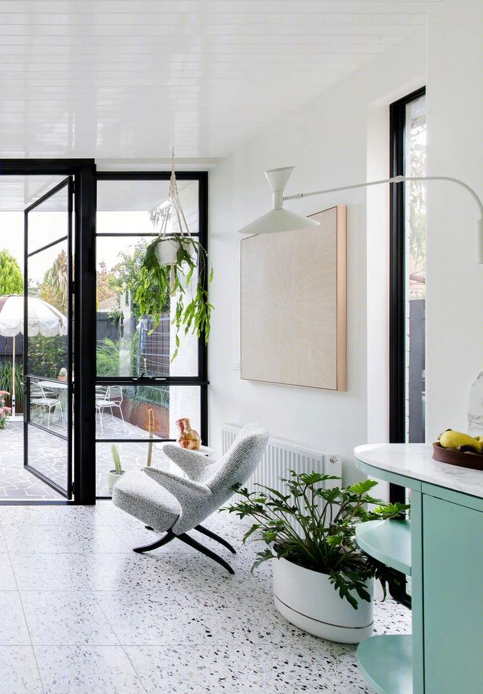 蒂芙尼蓝邂逅猫咪 · Flemington House 翻新设计丨澳大利亚丨Lisa Breeze Architect Design-21