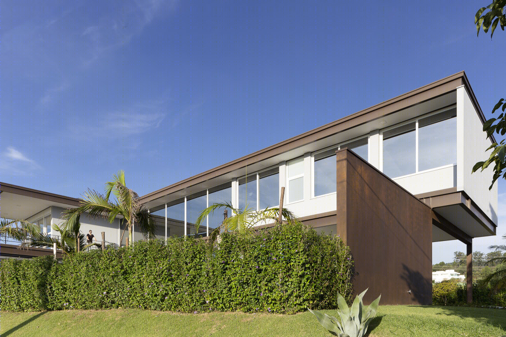 巴西 BT 别墅 | 金属结构与自然光的完美融合-58