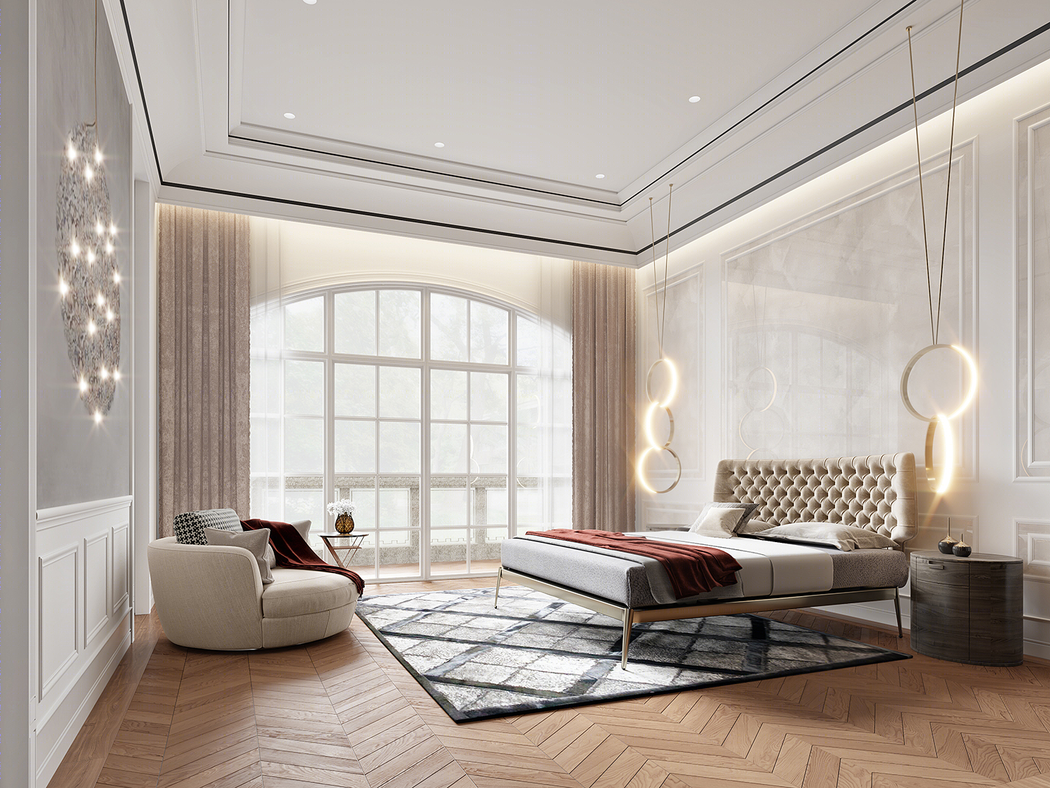 意式别墅设计展现楚地风情-9