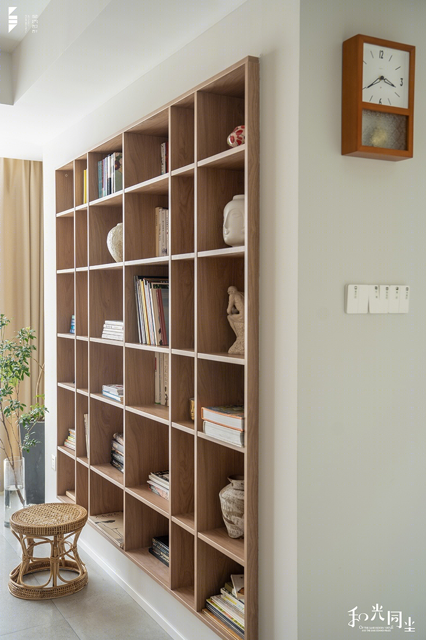 现代混搭平层设计，解决洗漱难题-9