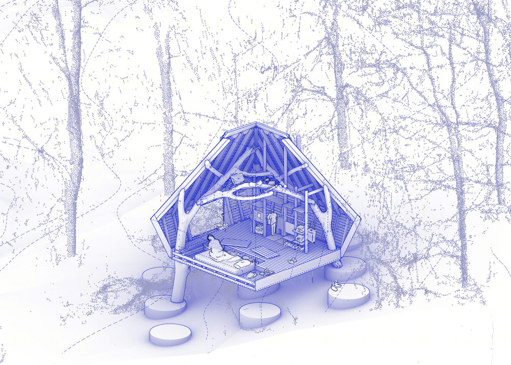 英国林地小屋 · 2020 · AA Design and Make-39