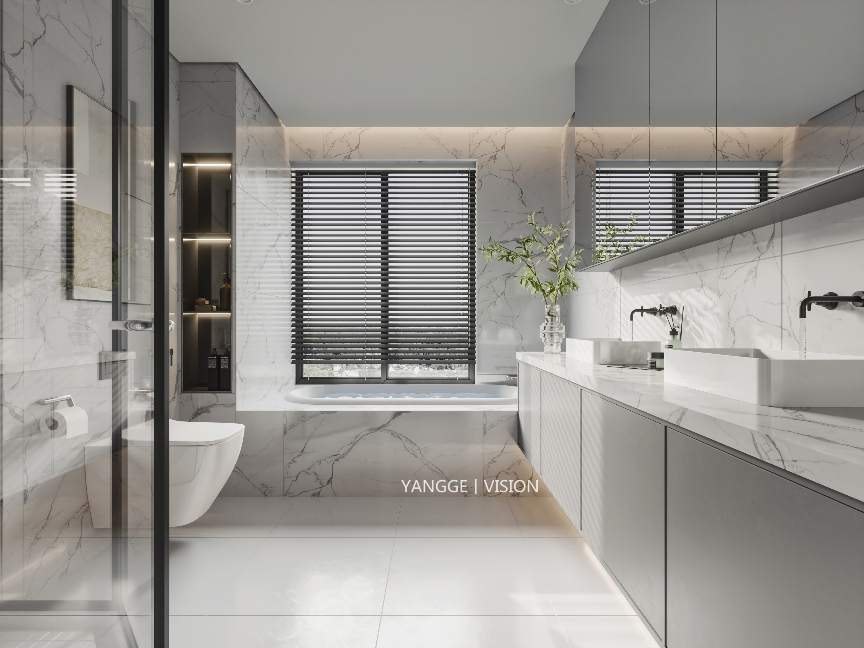 现代·极简平层-17