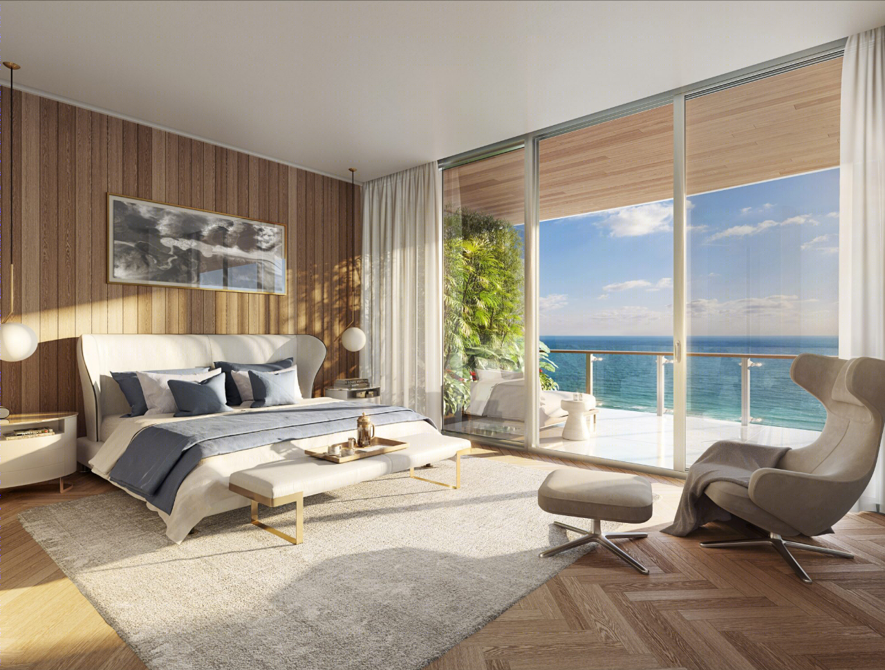 迈阿密 57 Ocean 公寓顶层设计丨美国迈阿密丨Sofia Joelsson Design-64