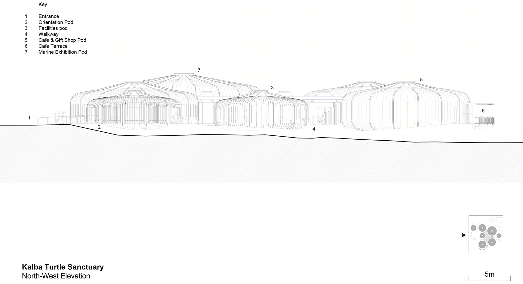 阿联酋 Khor Kalba 海龟保护中心丨Hopkins Architects-60