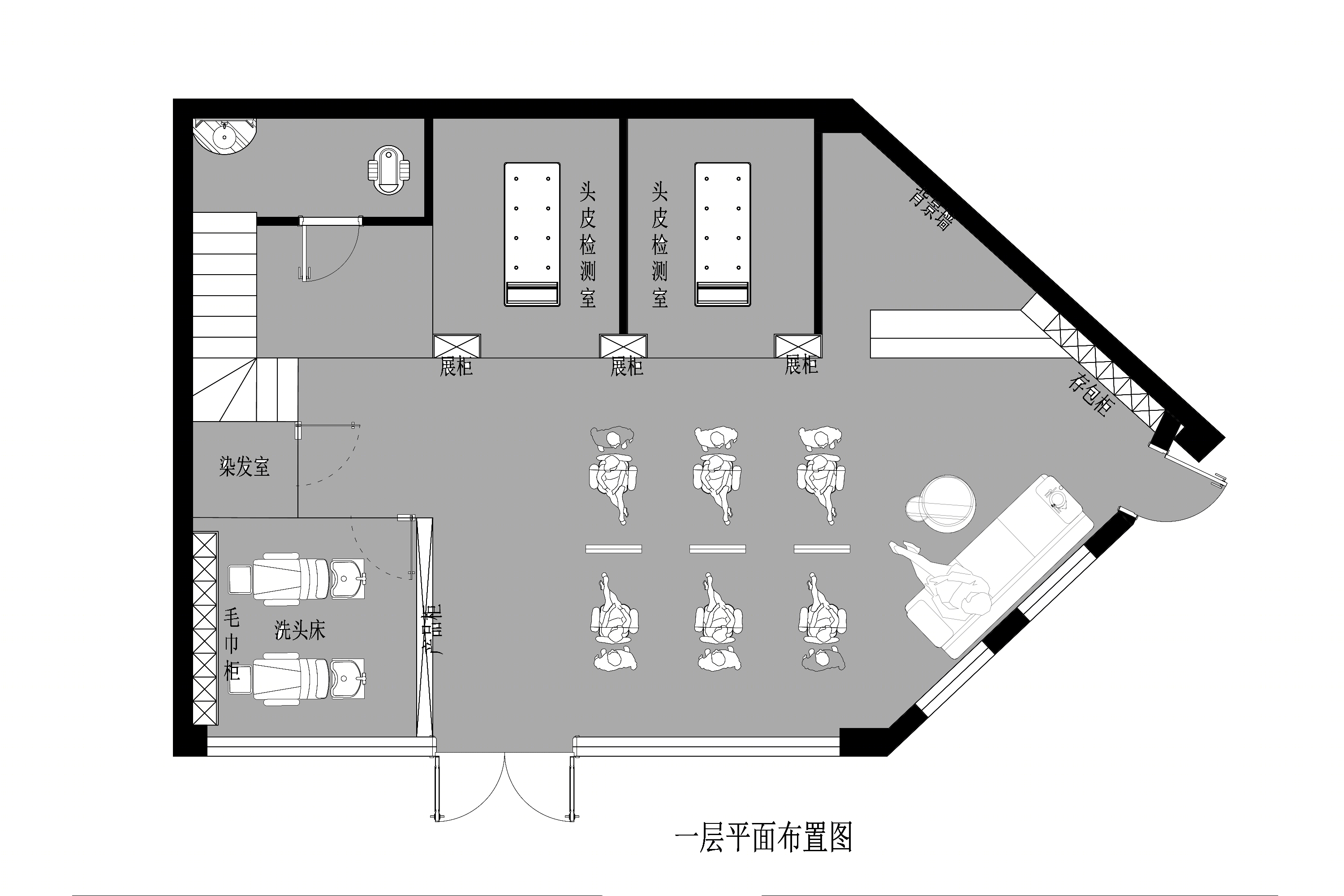 日式理发店-6