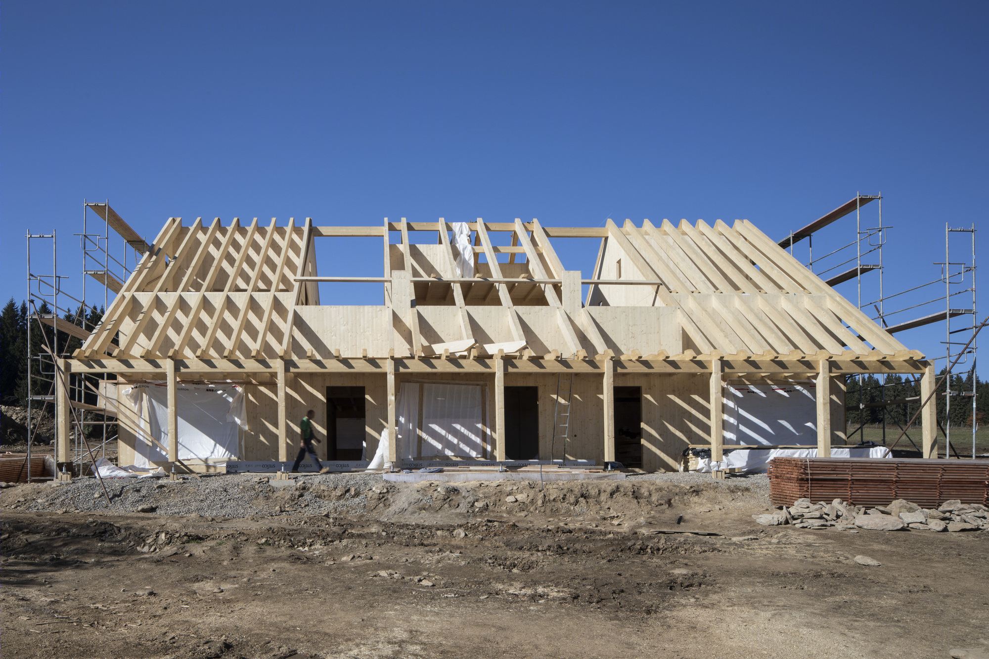 triarchitekti 丨别墅建筑丨 Mountain Chalet in the Šumava National Park-19
