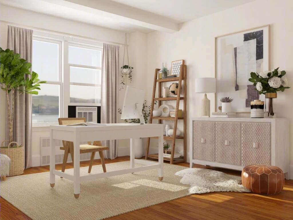 时尚活力现代家居办公空间设计-8