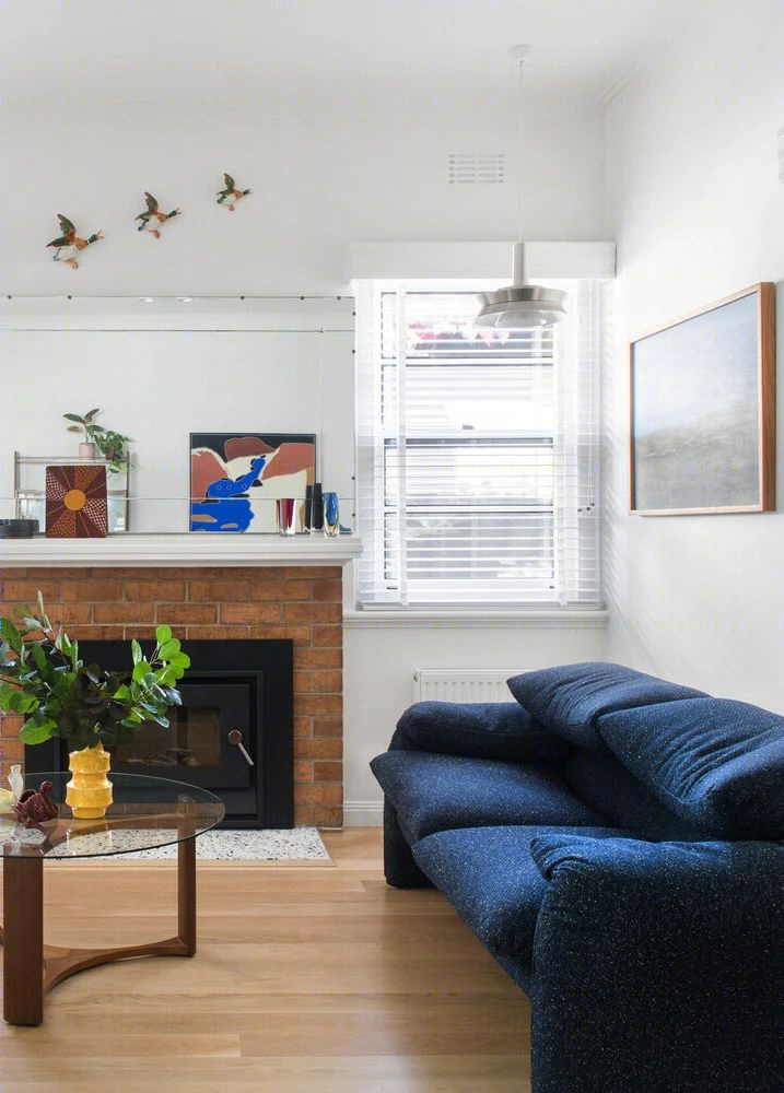 蒂芙尼蓝邂逅猫咪 · Flemington House 翻新设计丨澳大利亚丨Lisa Breeze Architect Design-31