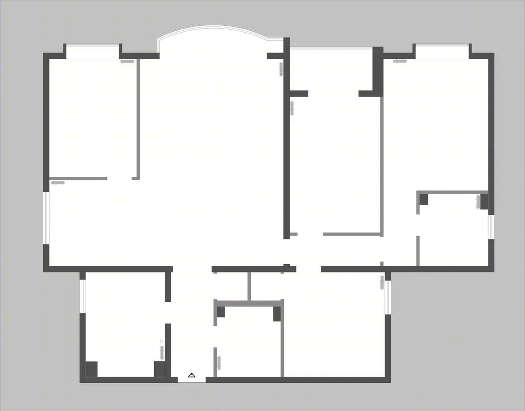150㎡二手房改造-3
