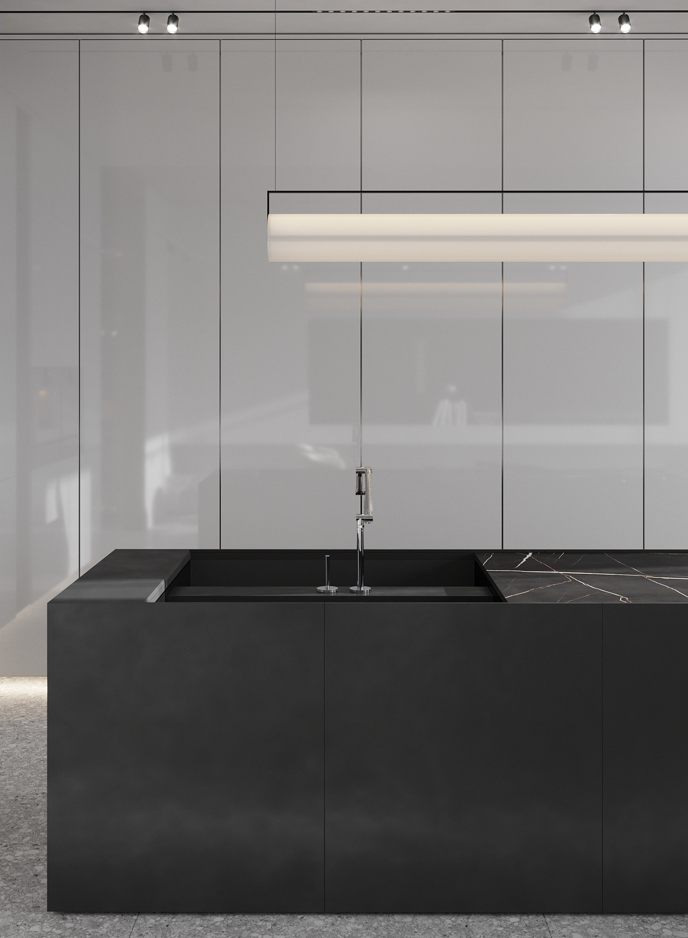 现代极致简约，白调子效果图！-4