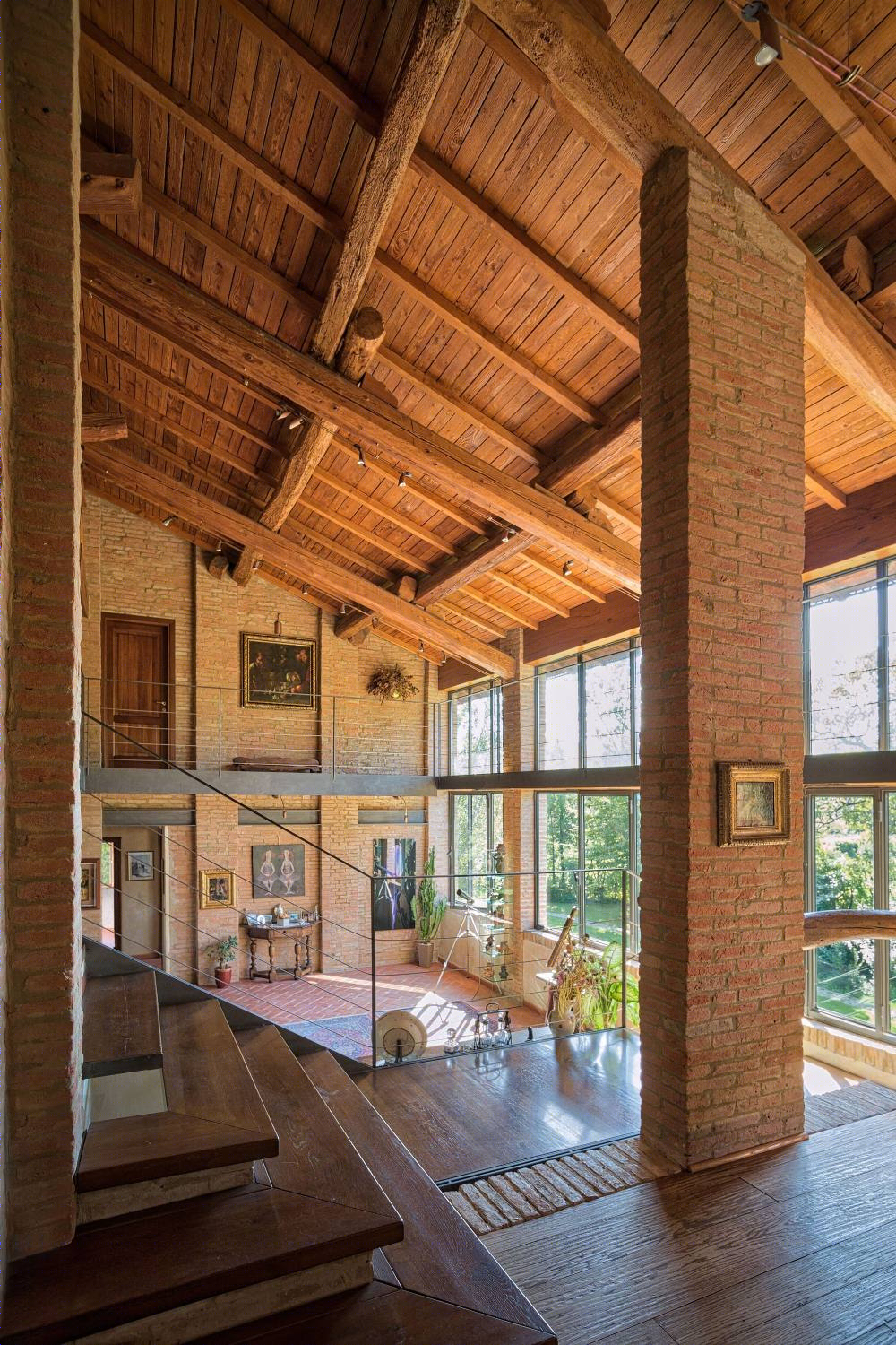 意大利 Sassuolo 别墅改造 | Studio Pinelli 打造 1200 平方米和谐共生之家-42