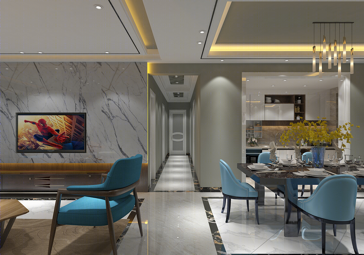 港式轻奢风格家居设计案例解析-8