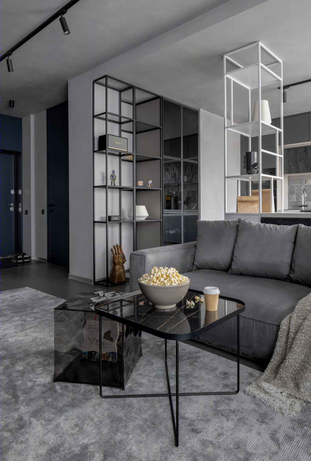 俄罗斯极简主义公寓设计丨Daria Sozykina-10