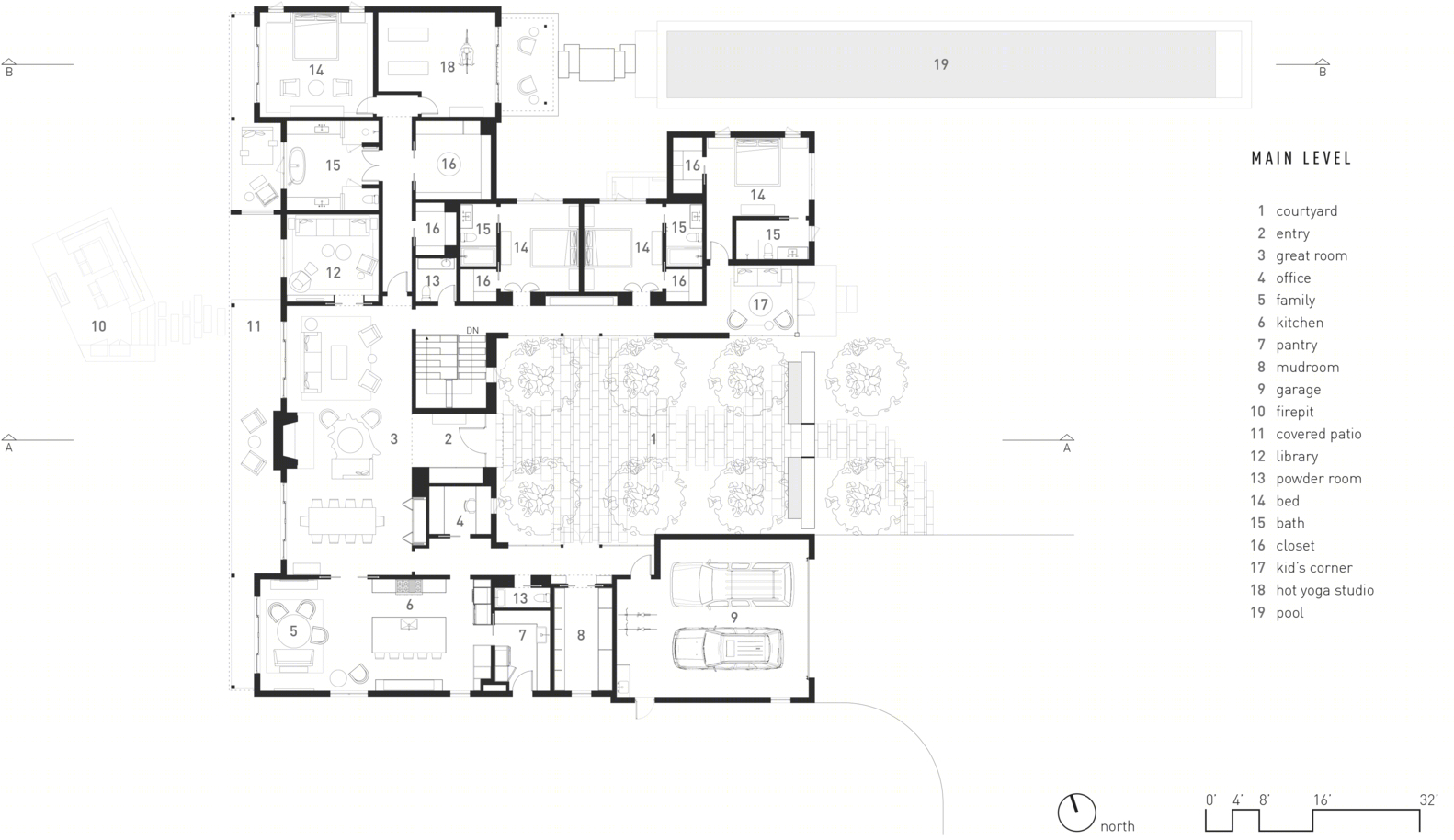 美国巴瓜公寓丨Rowland+Broughton Architecture-19