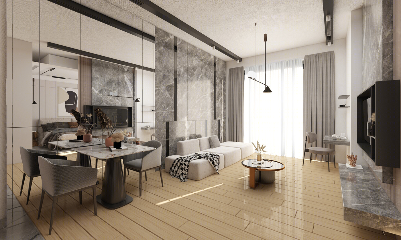 Anastasiya Gushchina丨公寓丨SUITE ROOM-1