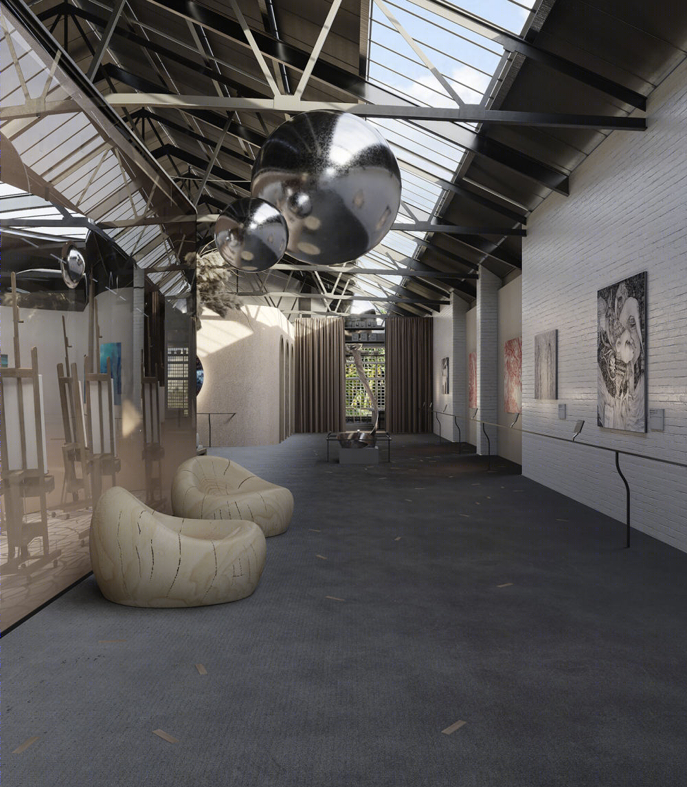 贝扎布诺艺术中心丨吉尔吉斯斯坦比什凯克市丨Ermek Tolongutova-7