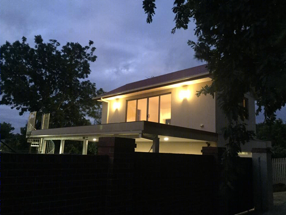 Craig Voltz丨别墅建筑丨Living Area above Garage - Glen Iris-1