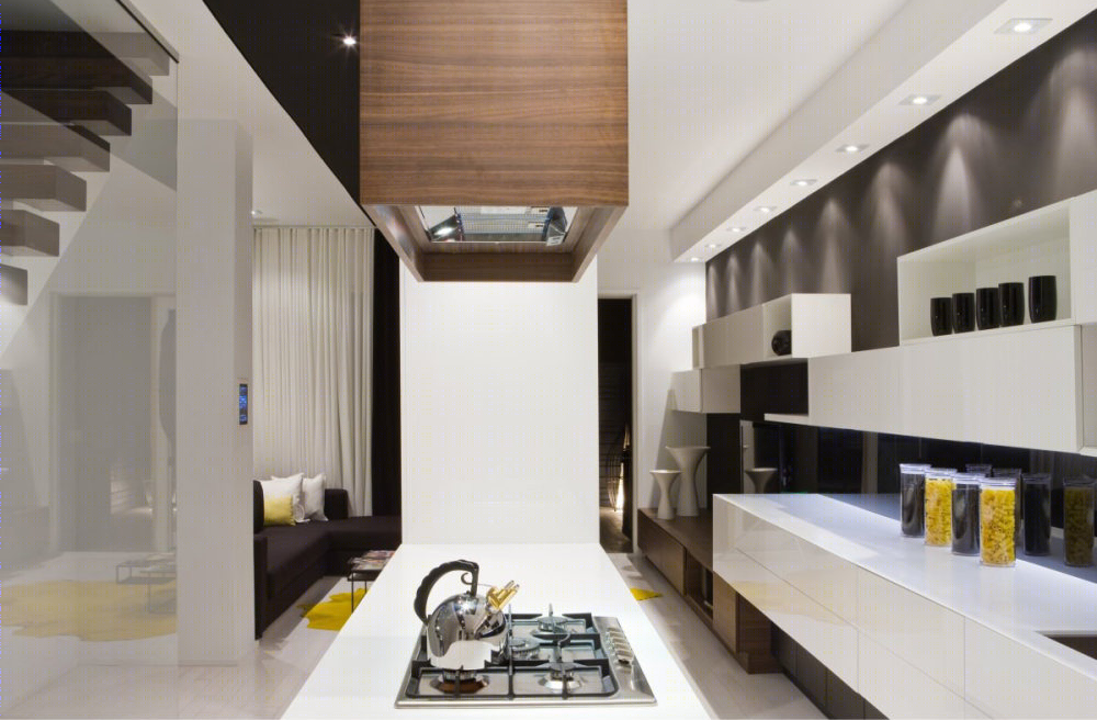 多伦多现代风格联排别墅设计-6